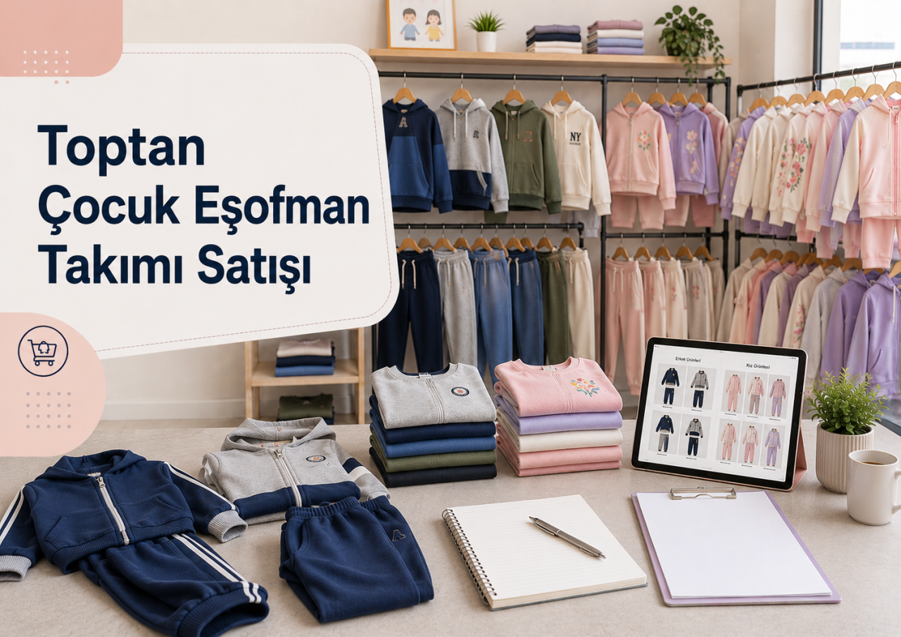 Toptan Çocuk Eşofman Takımı Satışı