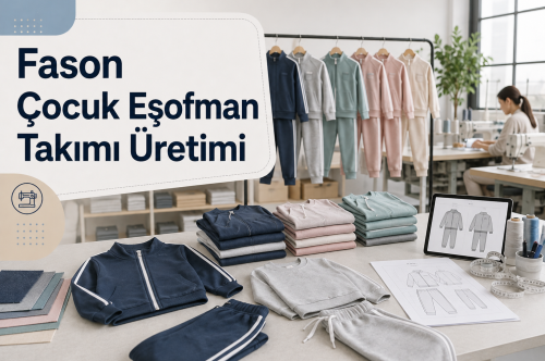 Fason Çocuk Eşofman Takımı Üretimi