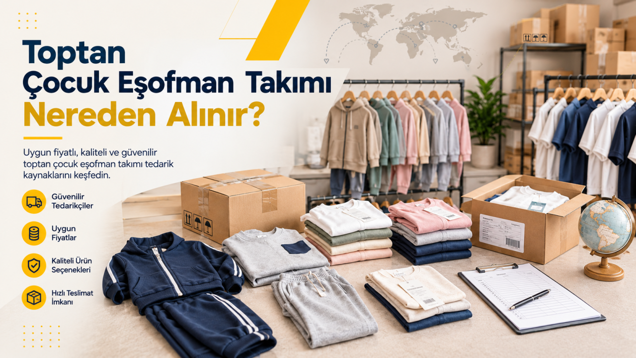 Toptan çocuk eşofman takımı nereden alınır?