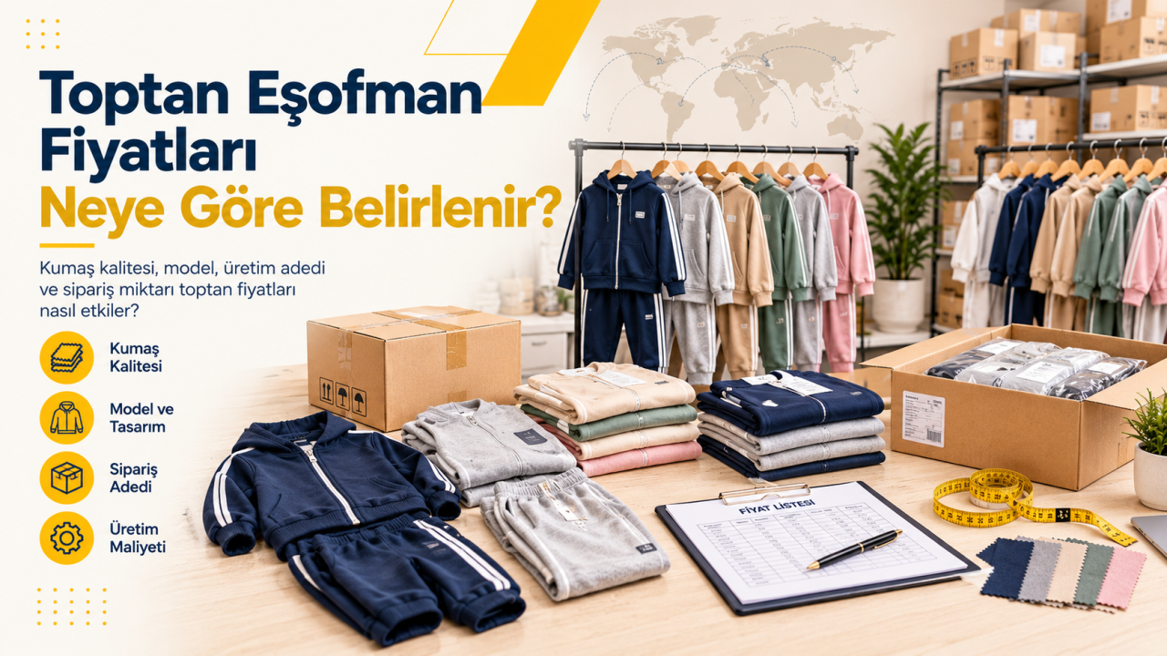 Toptan eşofman fiyatları neye göre belirlenir?
