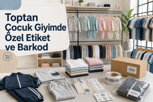 Toptan Çocuk Giyimde Özel Etiket ve Barkod
