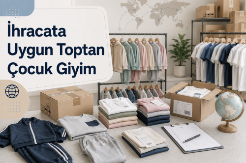 İhracata Uygun Toptan Çocuk Giyim