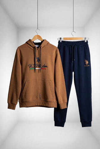 Boys Tracksuit Set Kapüşonlu P0039